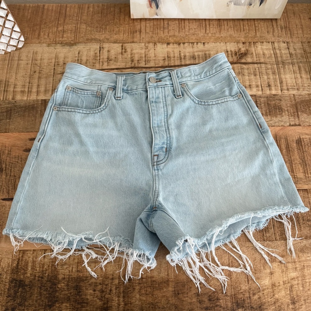 Madewell The Mom Jean Short